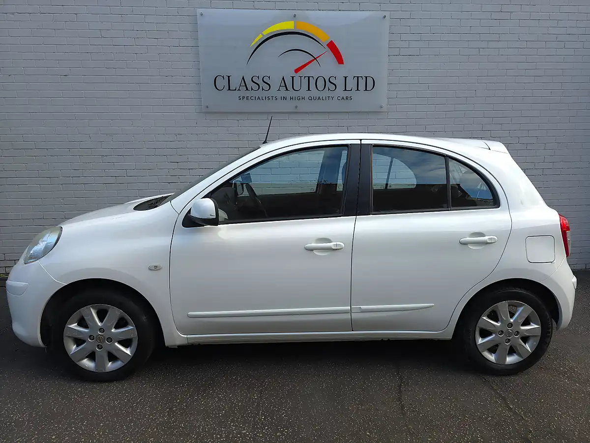 Used 2012 Nissan Micra Acenta White - Interior and Exterior details 7