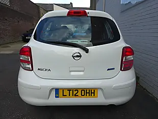 Used 2012 Nissan Micra Acenta White - Interior and Exterior details 8