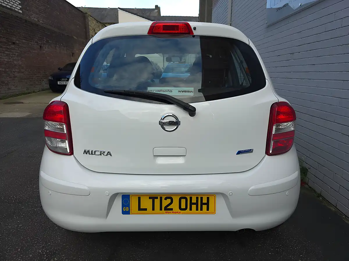 Used 2012 Nissan Micra Acenta White - Interior and Exterior details 8