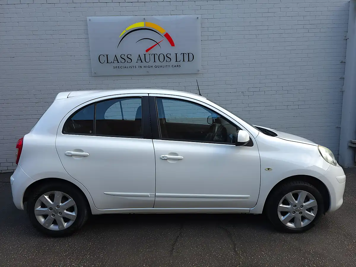 Used 2012 Nissan Micra Acenta White - Interior and Exterior details 9