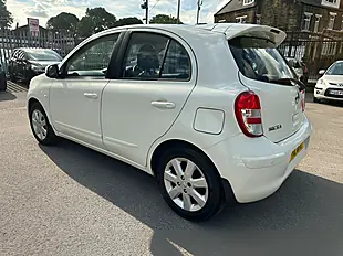 Used 2012 Nissan Micra Tekna White - Interior and Exterior details 11