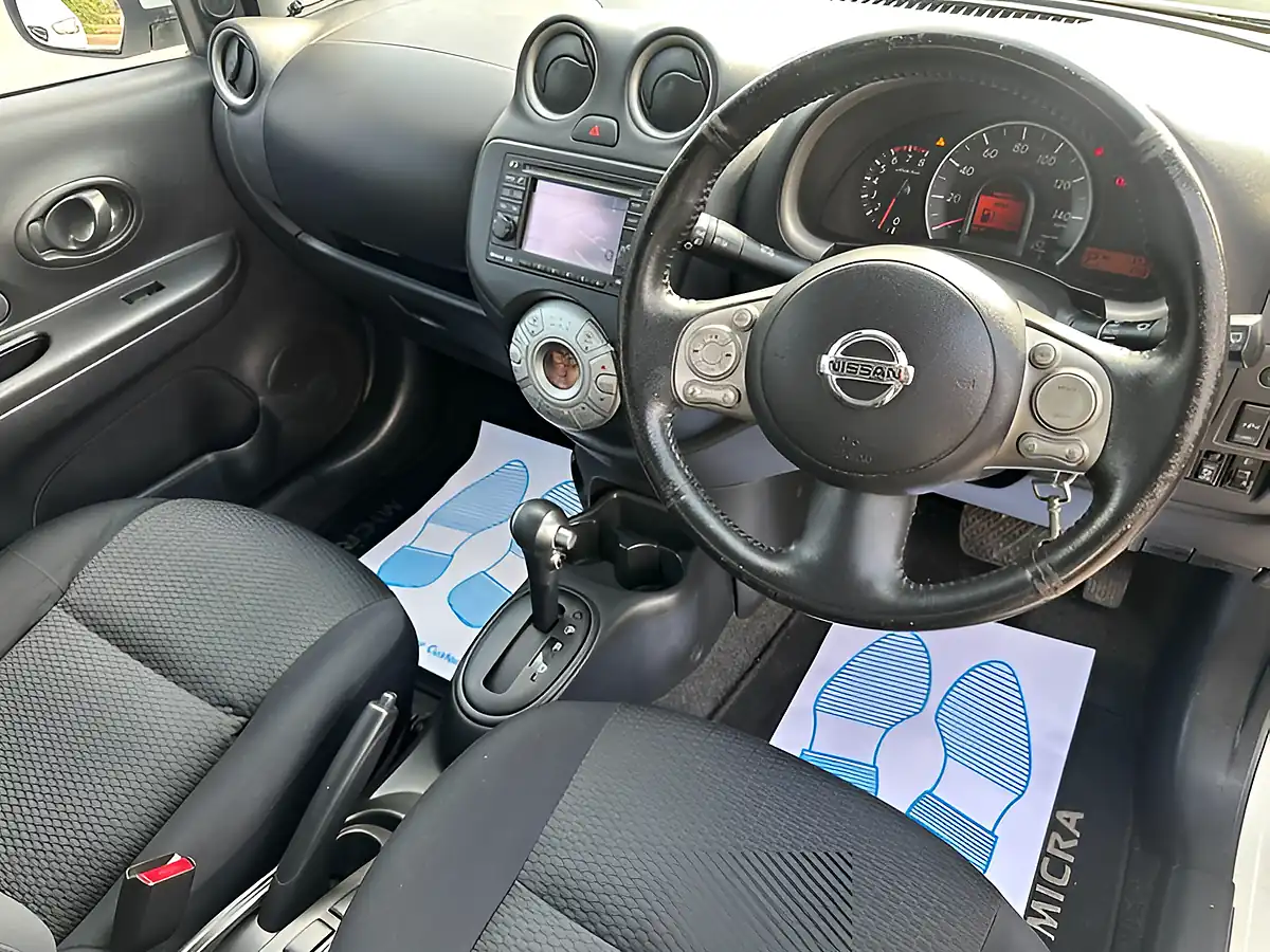 Used 2012 Nissan Micra Tekna White - Interior and Exterior details 2