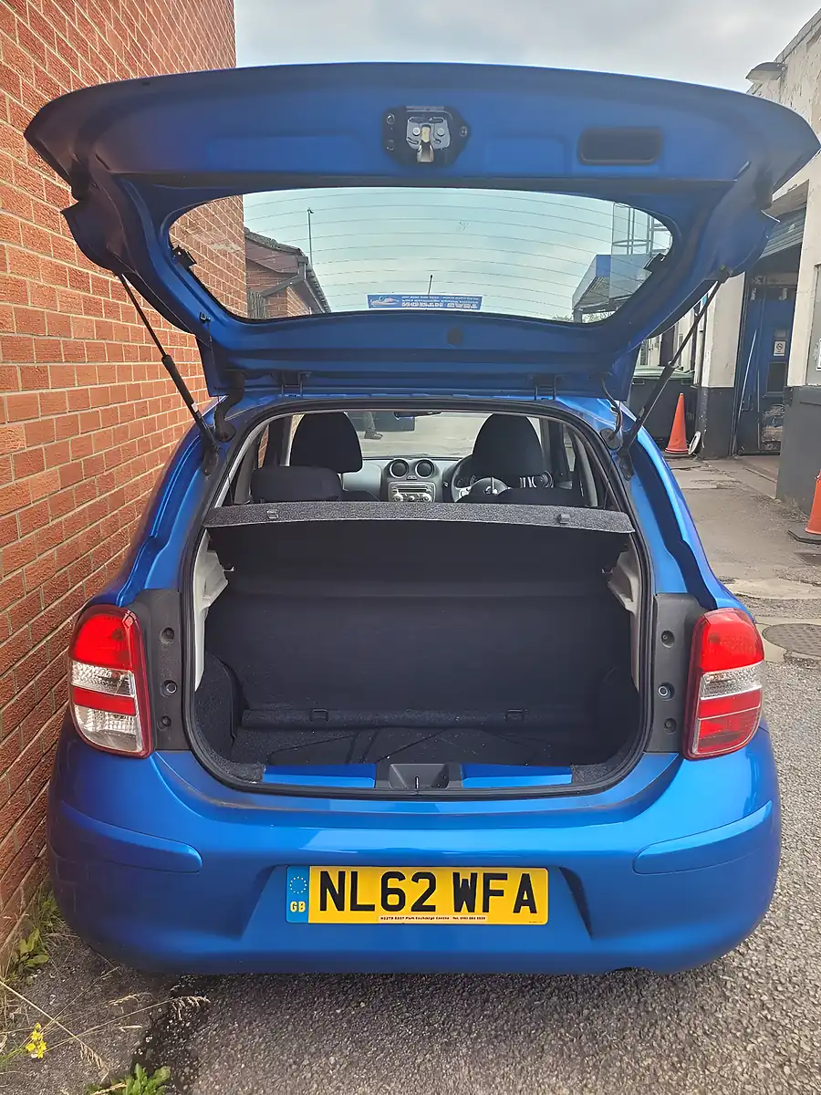 Used 2012 Nissan Micra Visia Blue - Interior and Exterior details 15