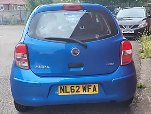 Used 2012 Nissan Micra Visia Blue - Interior and Exterior details 4