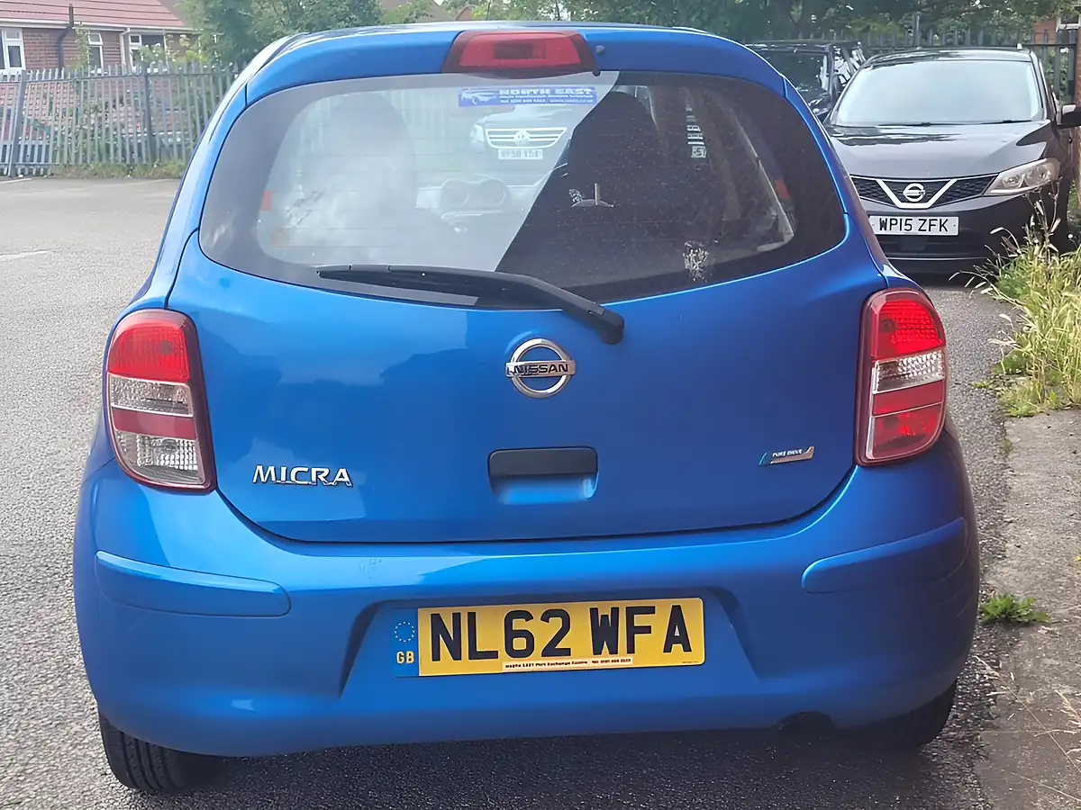 Used 2012 Nissan Micra Visia Blue - Interior and Exterior details 4