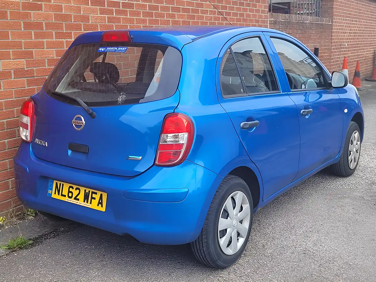 Used 2012 Nissan Micra Visia Blue - Interior and Exterior details 5