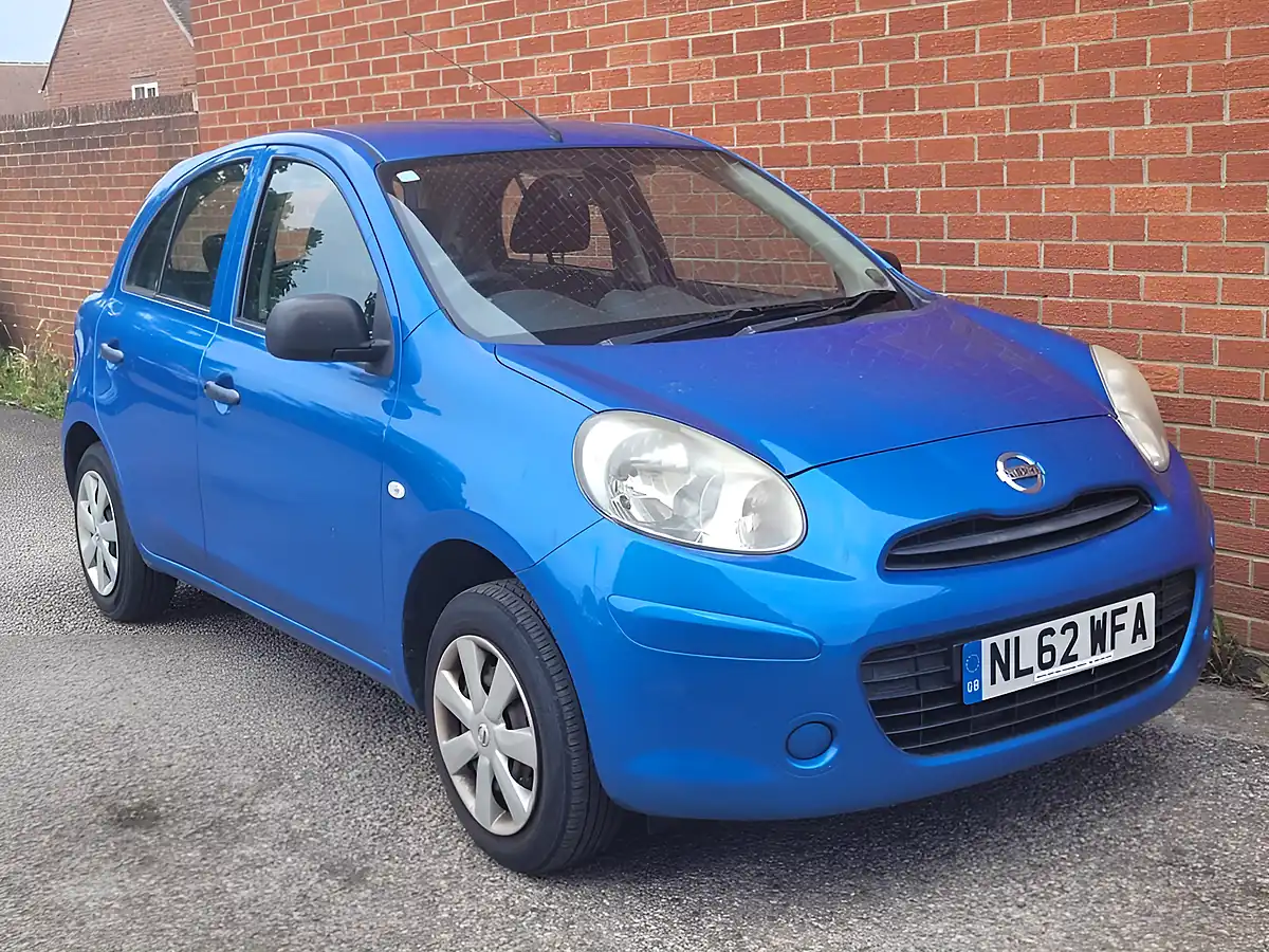 Used 2012 Nissan Micra Visia Blue - Interior and Exterior details 7