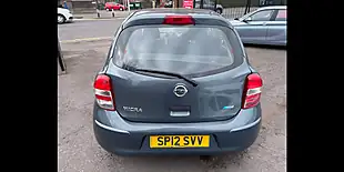 Used 2012 Nissan Micra Visia Grey - Interior and Exterior details 5