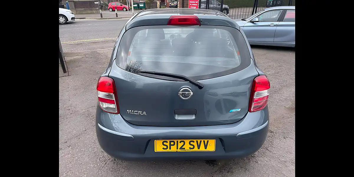 Used 2012 Nissan Micra Visia Grey - Interior and Exterior details 5