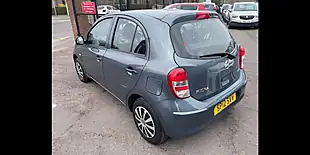 Used 2012 Nissan Micra Visia Grey - Interior and Exterior details 6