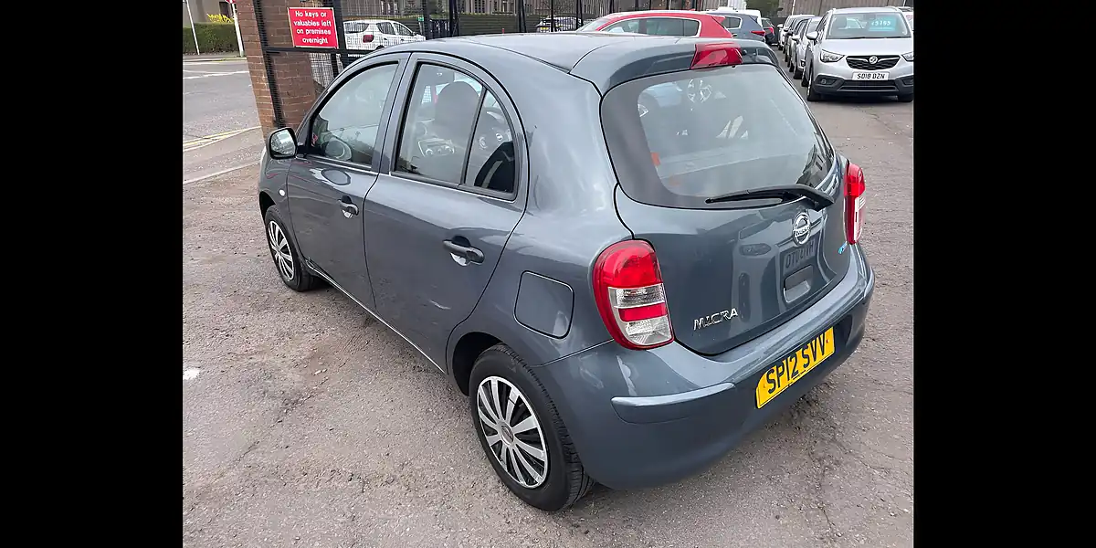 Used 2012 Nissan Micra Visia Grey - Interior and Exterior details 6