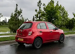 Used 2012 Nissan Micra Visia Red - Interior and Exterior details 4