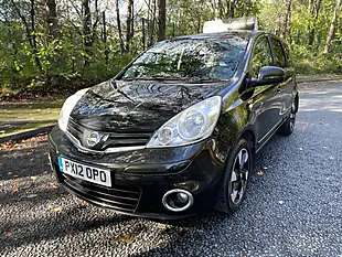 Used 2012 Nissan Note N-Tec+ Black - Interior and Exterior details 4