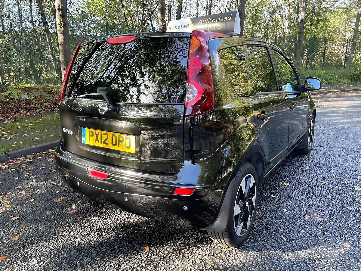Used 2012 Nissan Note N-Tec+ Black - Interior and Exterior details 8