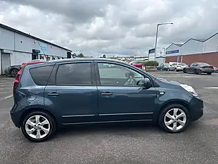 Used 2012 Nissan Note N-Tec+ Blue - Interior and Exterior details 4