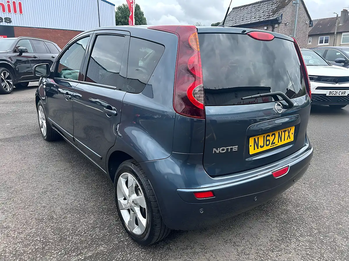 Used 2012 Nissan Note N-Tec+ Blue - Interior and Exterior details 6