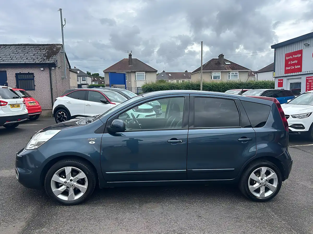 Used 2012 Nissan Note N-Tec+ Blue - Interior and Exterior details 9