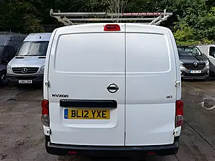 Used 2012 Nissan NV200 Se White - Interior and Exterior details 12