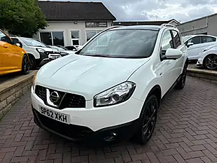 Used 2012 Nissan Qashqai N-Tec+ White - Interior and Exterior details 4