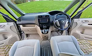 Used 2012 Nissan Serena Grey - Interior and Exterior details 8