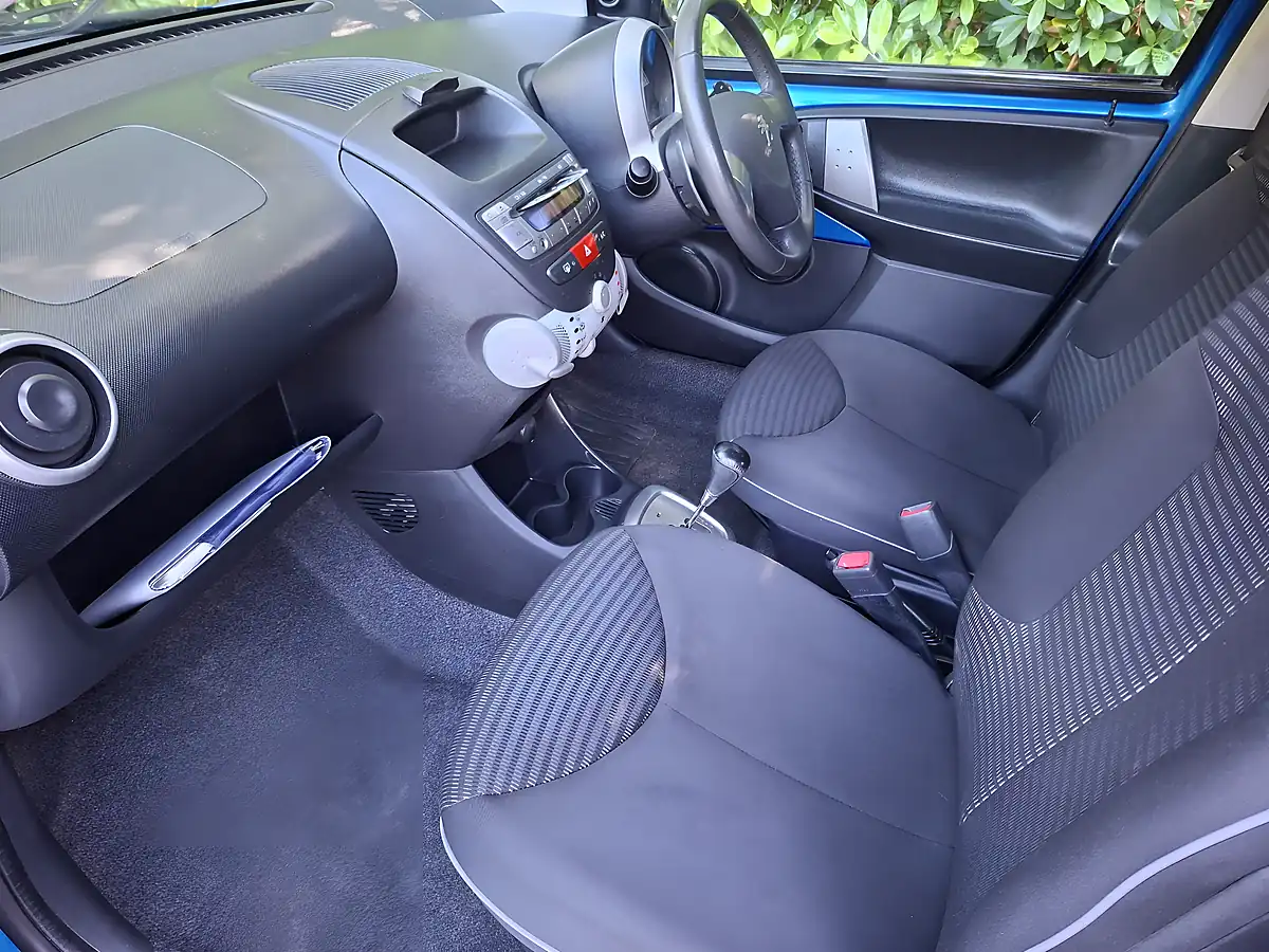 Used 2012 Peugeot 107 Active Blue - Interior and Exterior details 10