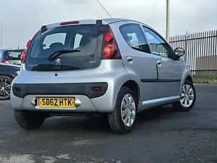 Used 2012 Peugeot 107 Active Silver - Interior and Exterior details 15