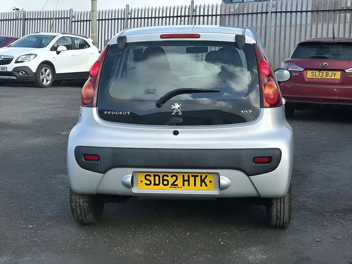 Used 2012 Peugeot 107 Active Silver - Interior and Exterior details 18