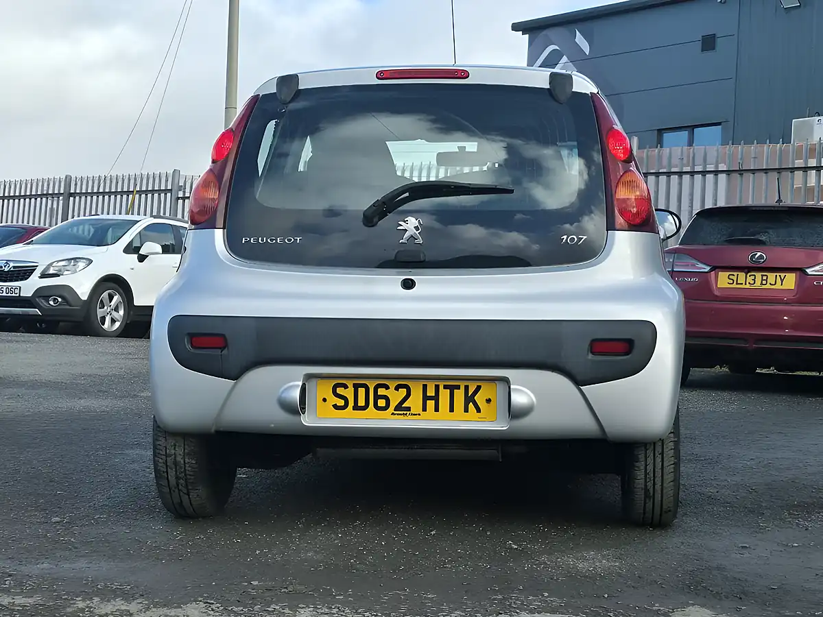 Used 2012 Peugeot 107 Active Silver - Interior and Exterior details 19