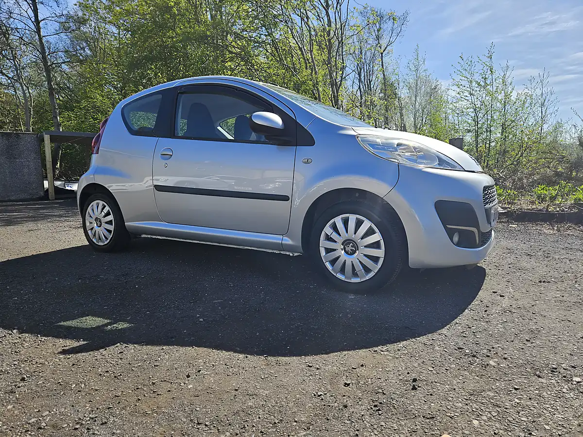 Used 2012 Peugeot 107 Active Silver - Interior and Exterior details 2