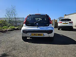 Used 2012 Peugeot 107 Active Silver - Interior and Exterior details 9