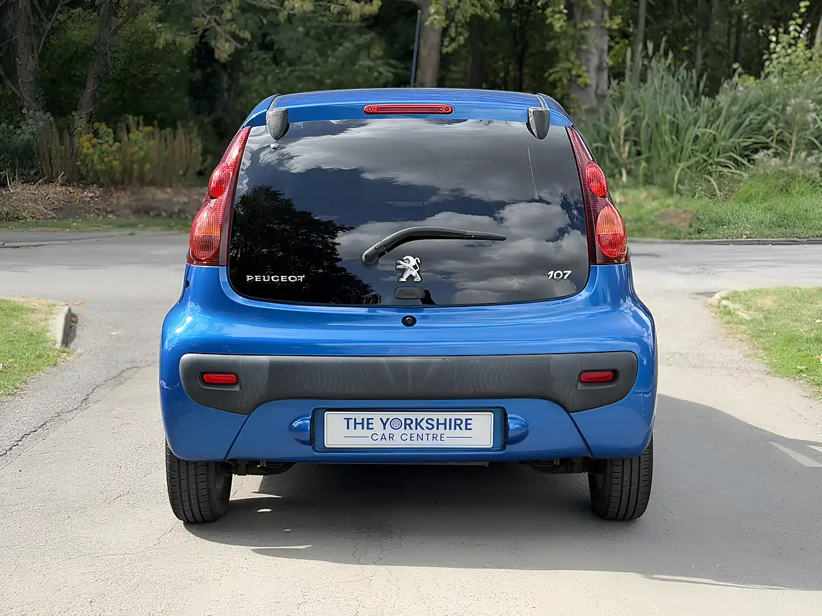 Used 2012 Peugeot 107 Allure Blue - Interior and Exterior details 10