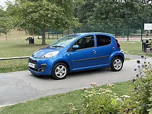 Used 2012 Peugeot 107 Allure Blue - Interior and Exterior details 5