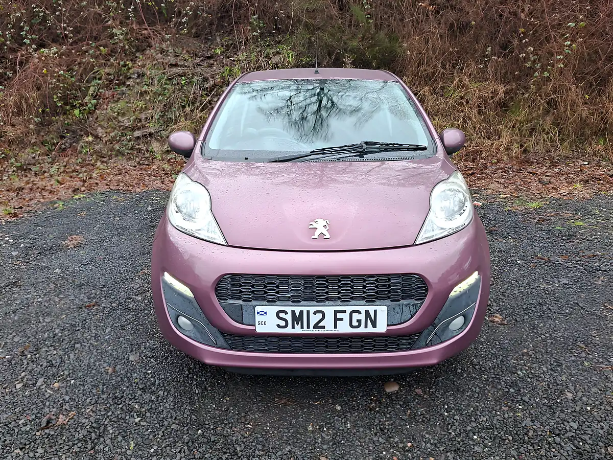 Used 2012 Peugeot 107 Allure Purple - Interior and Exterior details 3