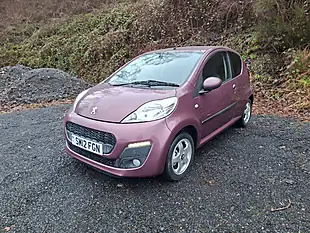 Used 2012 Peugeot 107 Allure Purple - Interior and Exterior details 4