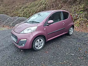 Used 2012 Peugeot 107 Allure Purple - Interior and Exterior details 5