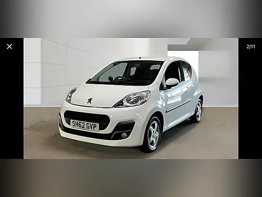 2012 Peugeot 107 Allure 1.0