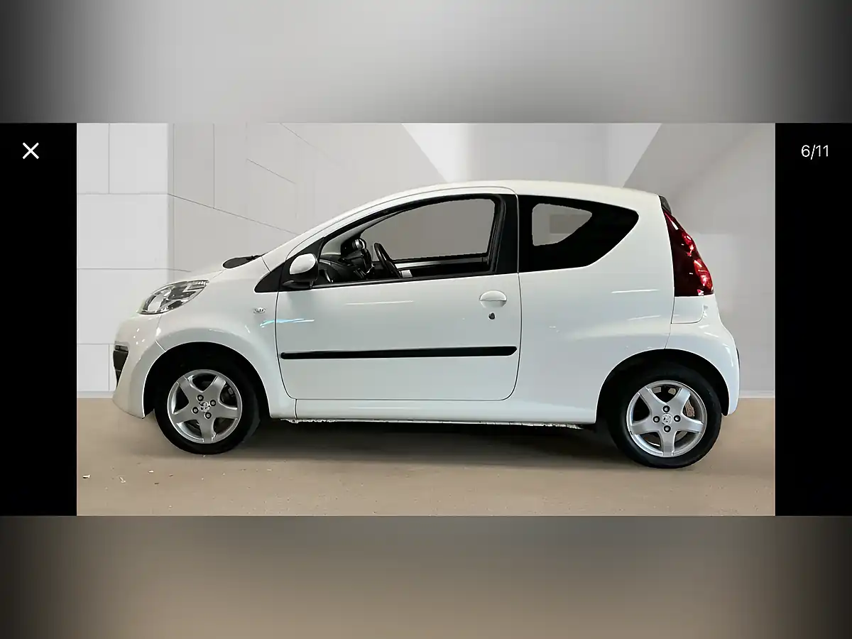 Used 2012 Peugeot 107 Allure White - Interior and Exterior details 2