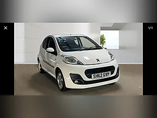 Used 2012 Peugeot 107 Allure White - Interior and Exterior details 4