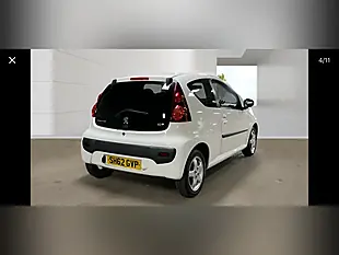 Used 2012 Peugeot 107 Allure White - Interior and Exterior details 6