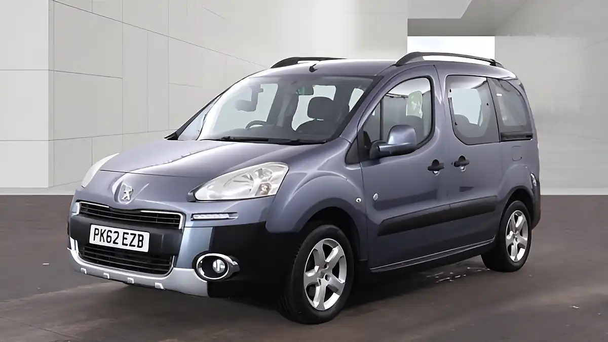 Used 2012 Peugeot Partner Tepee Outdoor Grey - Front View