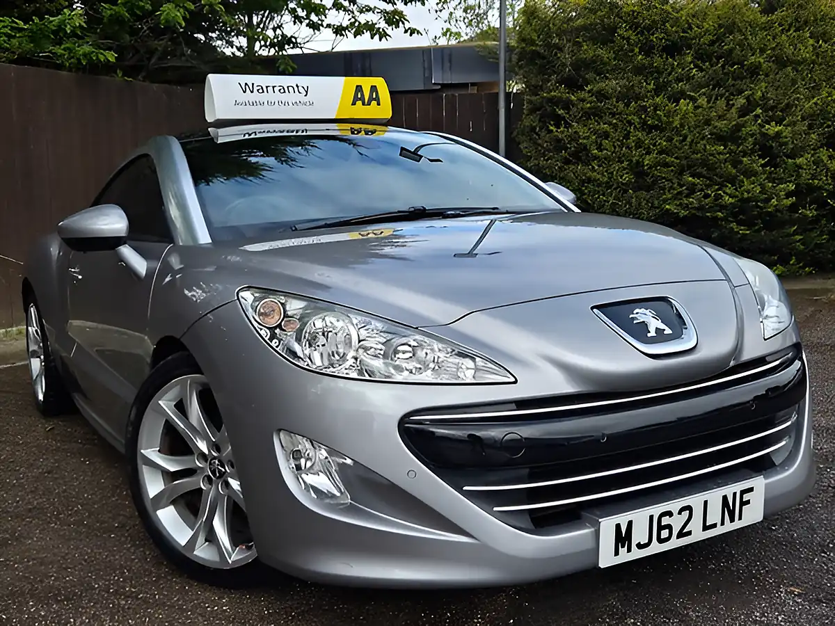 Used 2012 Peugeot Rcz GT Grey - Front View