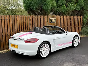 Used 2012 Porsche Boxster 981 Convertible White - Interior and Exterior details 10