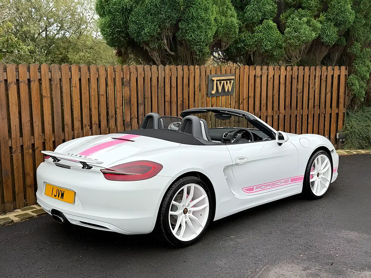 Used 2012 Porsche Boxster 981 Convertible White - Interior and Exterior details 10