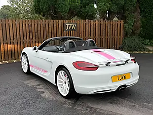 Used 2012 Porsche Boxster 981 Convertible White - Interior and Exterior details 11