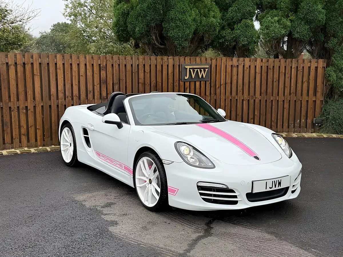 Used 2012 Porsche Boxster 981 Convertible White - Interior and Exterior details 18