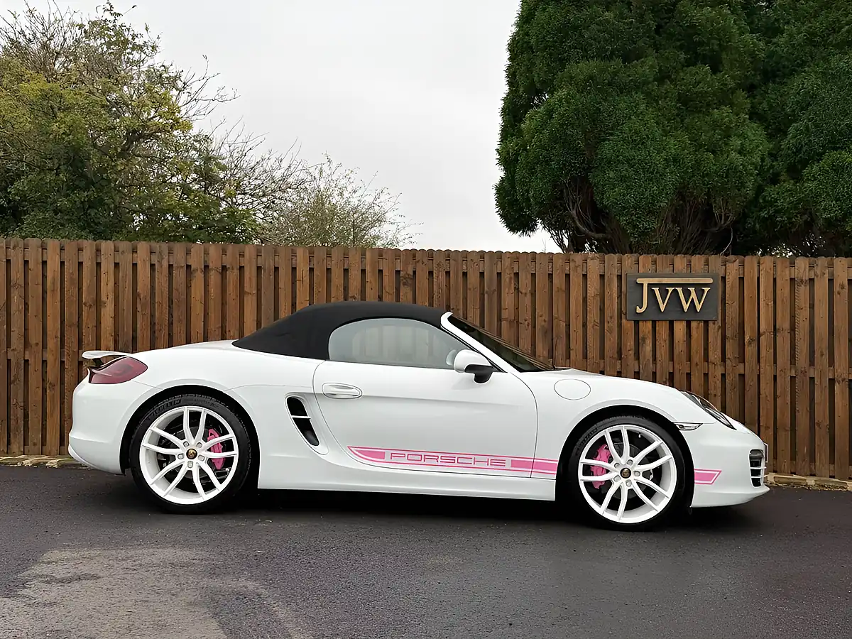Used 2012 Porsche Boxster 981 Convertible White - Interior and Exterior details 19