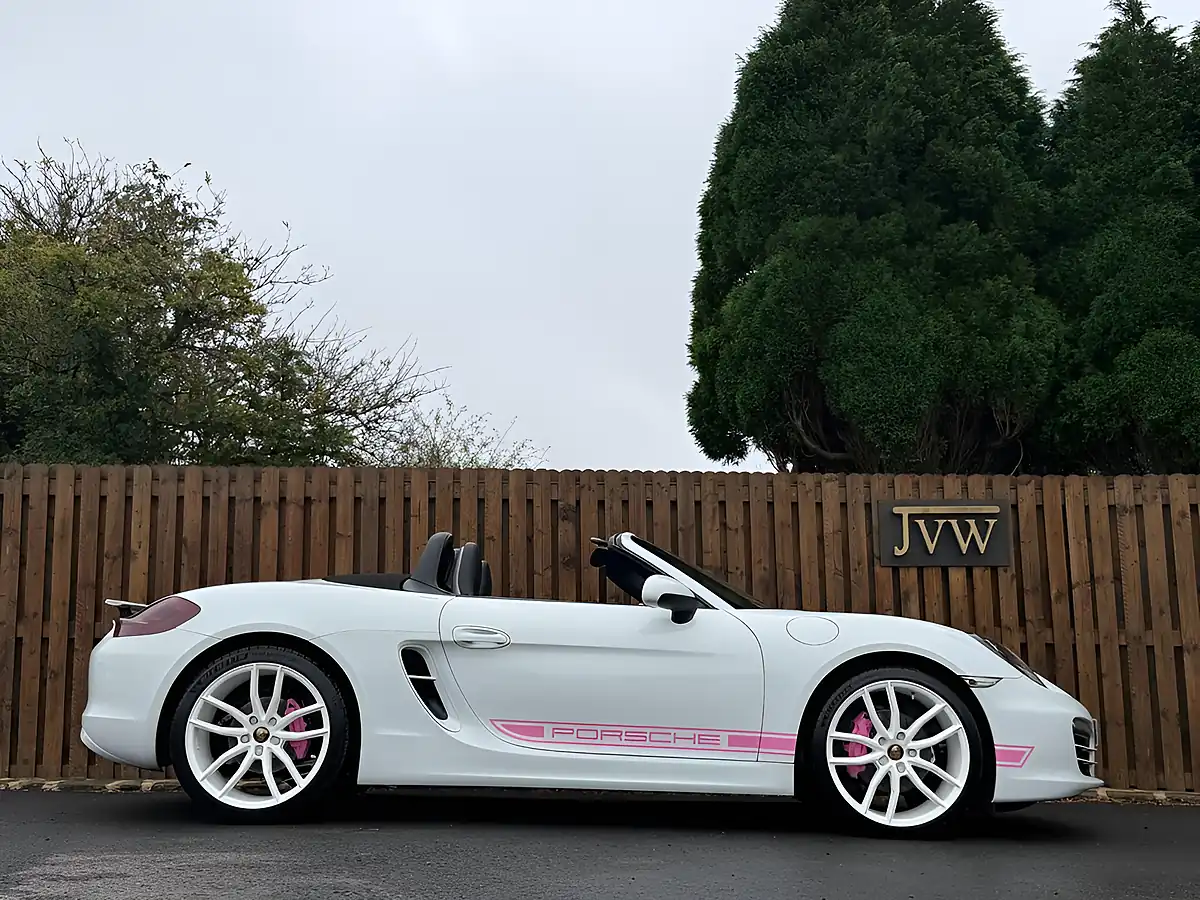 Used 2012 Porsche Boxster 981 Convertible White - Interior and Exterior details 2