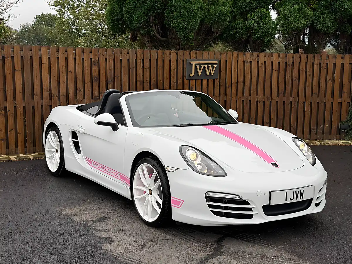Used 2012 Porsche Boxster 981 Convertible White - Interior and Exterior details 4