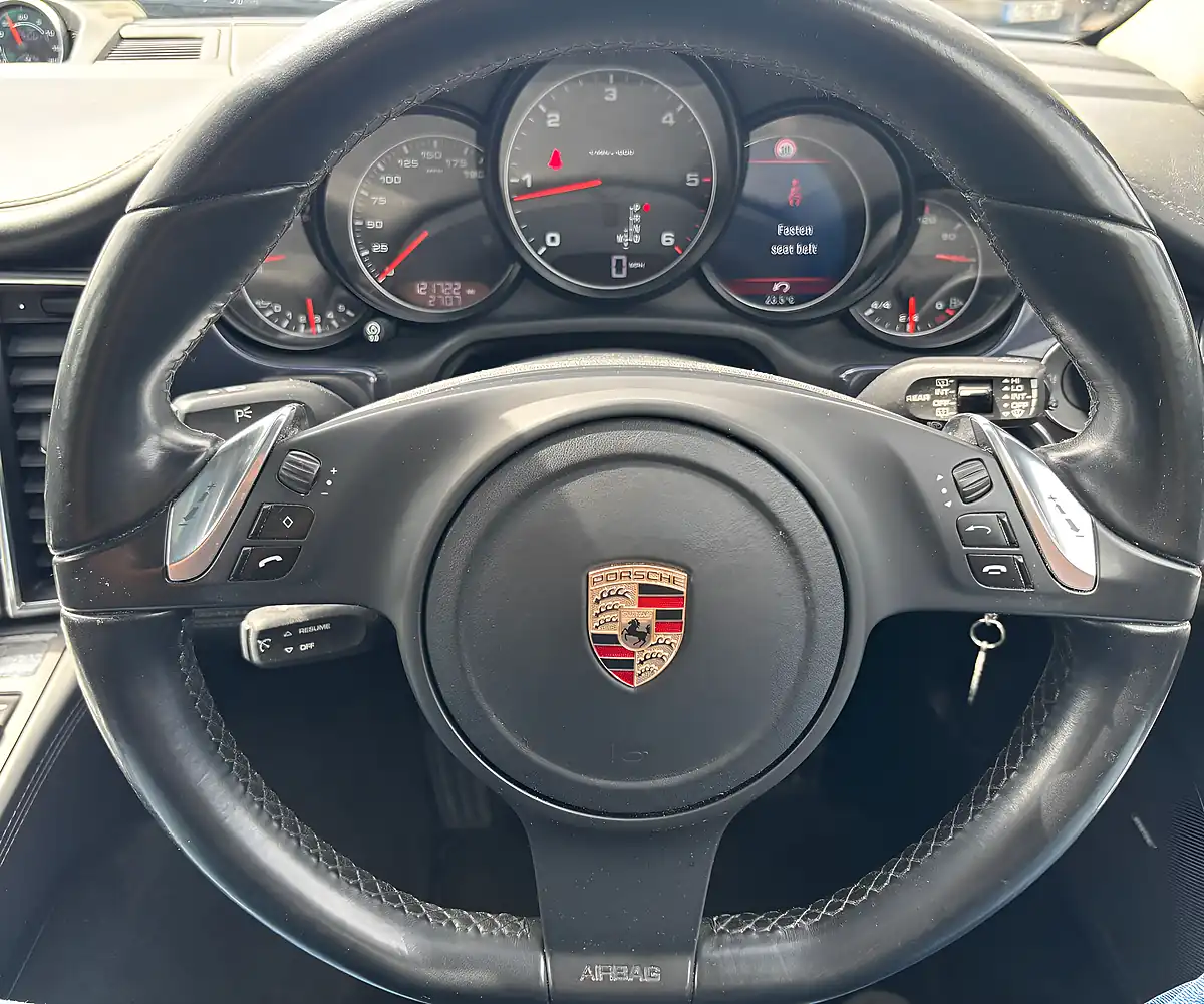 Used 2012 Porsche Panamera Tiptronics Black - Interior and Exterior details 12