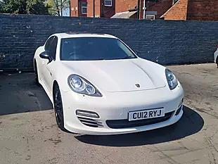 Used 2012 Porsche Panamera White - Interior and Exterior details 3